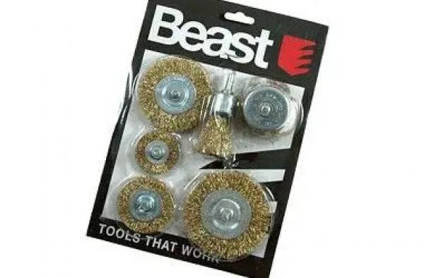 TOPF-BURSTENSATZ : Premium Topf-B&uuml;rstenset f&uuml;r gr&uuml;ndliche K&uuml;chenreinigung