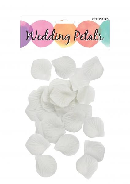 Wei&szlig;e Hochzeitsbl&uuml;tenbl&auml;tter, Deko F&uuml;r Zeremonie und Tisch, 4,5 x 5 cm