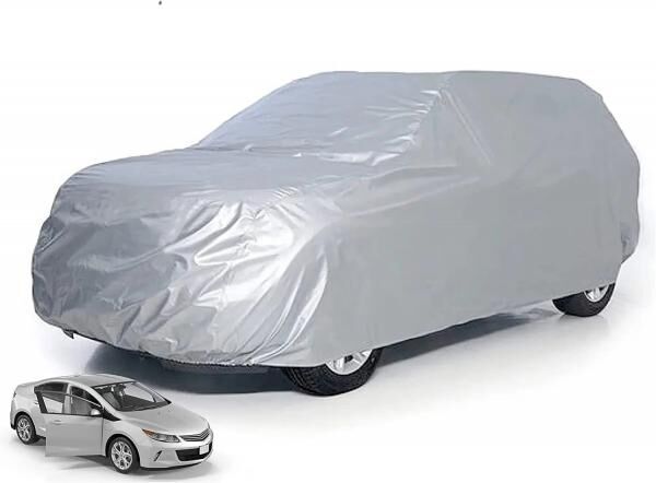 XXL Autoschutzhülle SUV groß Auto Abdeckung - Car Cover - Autoplane Silber Hülle Plane wasserdicht - für alle Arten von PKW / KFZ Autoa