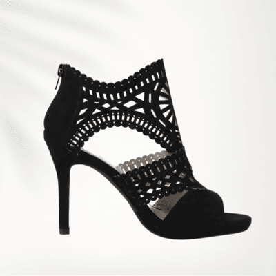 12er Karton sortiert High Heel Sandalette Sandale Pumps BULLBOXER Femme Escarpins, schwarz, Gr. 36-41