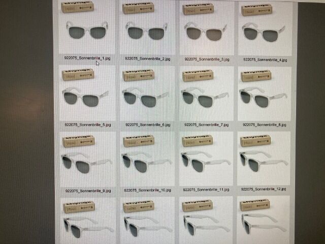 Sonnenbrille m. Tönungsstufe 3; Nachhaltig produziert, vegan, o. Farbe