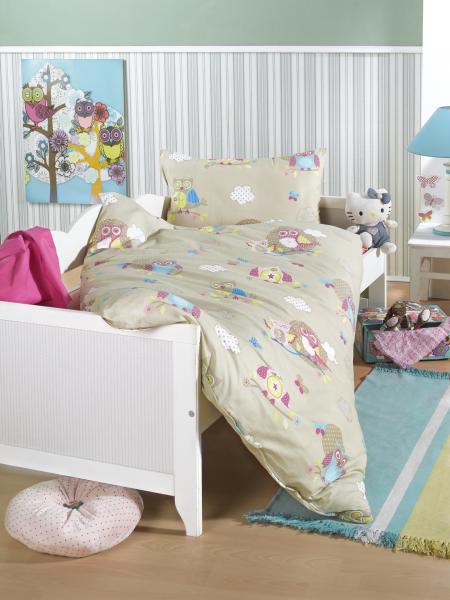 BW Baby Bettw&auml;sche 2tlg. - Eule