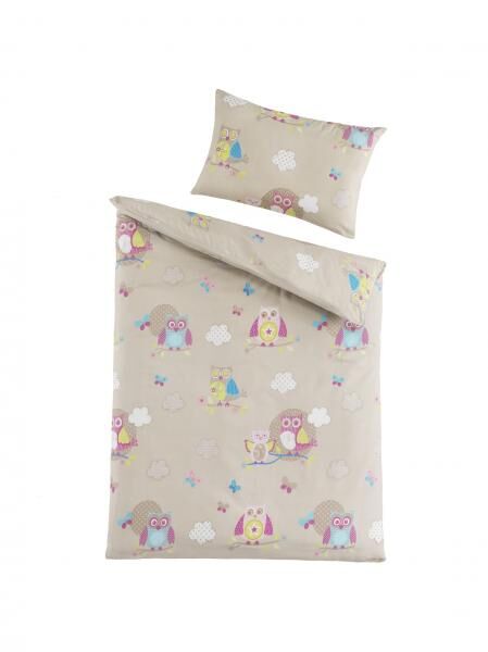 BW Baby Bettw&auml;sche 2tlg. - Eule
