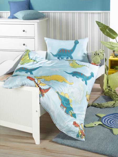 MF Baby Bettw&auml;sche 2tlg. - Dinos