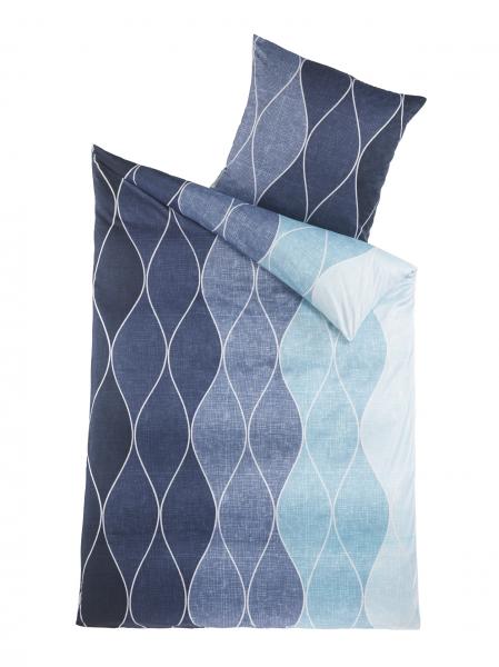 MF Bettw&auml;sche 2tlg. - Alec-blau