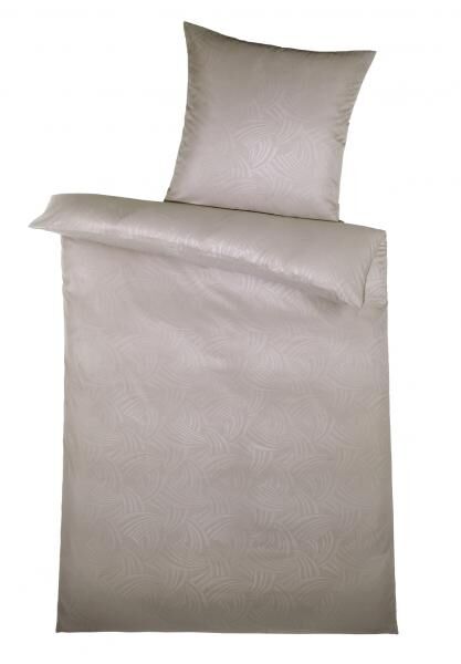 MF Bettw&auml;sche 2tlg. - Artdeco-Taupe