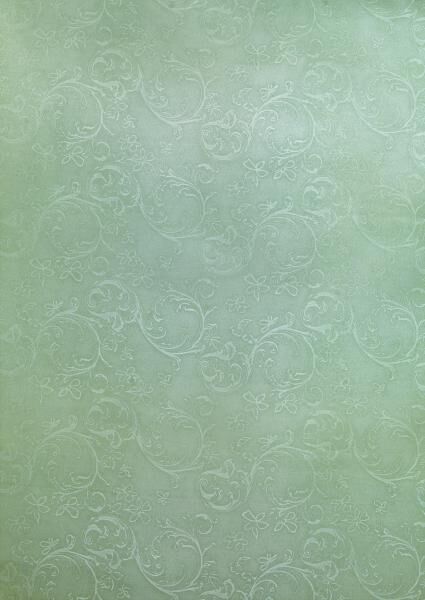 MF Bettw&auml;sche 2tlg. - Floral-Salbei