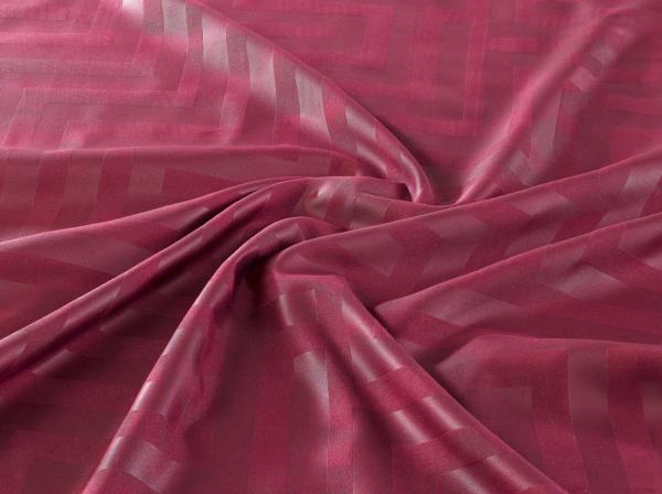 MF Bettw&auml;sche 2tlg. - Labyrinth-Bordeaux