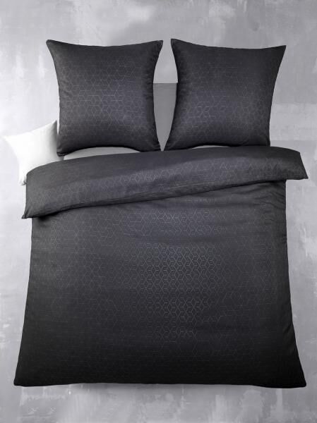 MF Bettw&auml;sche 3tlg. - Cube-Schwarz