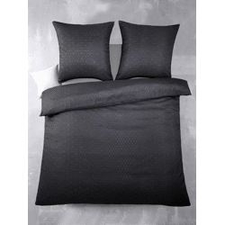 MF Bettwäsche 3tlg. - Cube-Schwarz