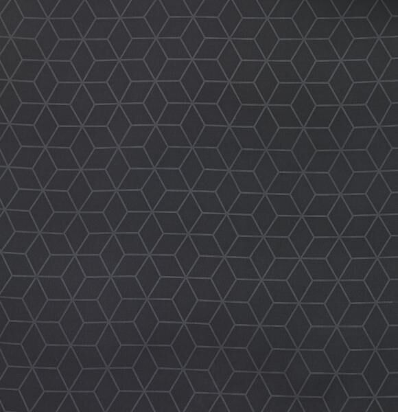 MF Bettw&auml;sche 3tlg. - Cube-Schwarz