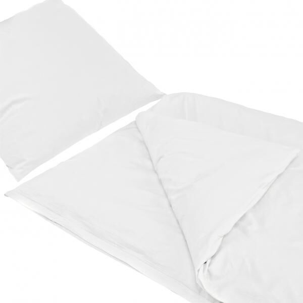 Renforc&eacute; Bettw&auml;sche 2tlg. Uni - Weiss