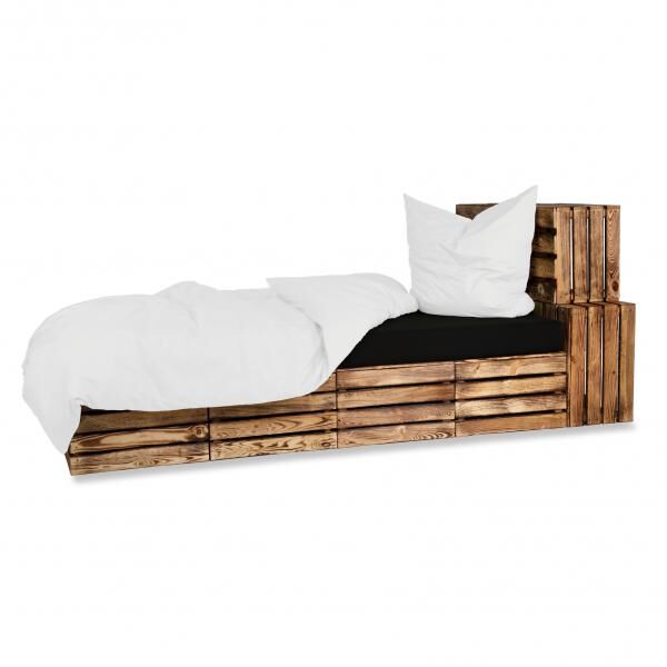 Renforc&eacute; Bettw&auml;sche 2tlg. Uni - Weiss