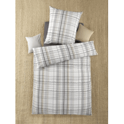 Seersucker Bettwäsche 2tlg. - Kati-natur