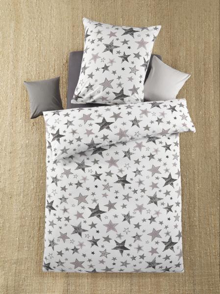 Seersucker Bettw&auml;sche 2tlg. - Luna