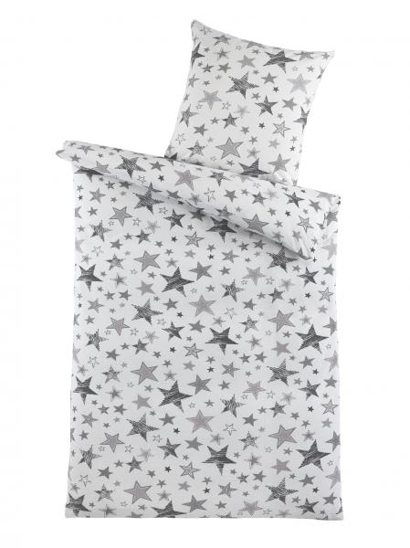 Seersucker Bettw&auml;sche 2tlg. - Luna