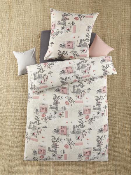 Seersucker Bettw&auml;sche 2tlg. - Patrice