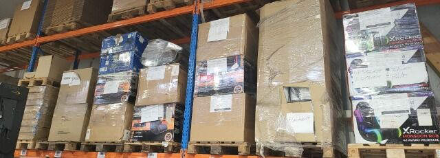 Amazon Mischpalette A, B, C Markenartikel  Disney, Marvel, Grundig, OTL, N-Gear, X-Rocker, Playmobil, Bestway Fizz Eismaschinen uv.