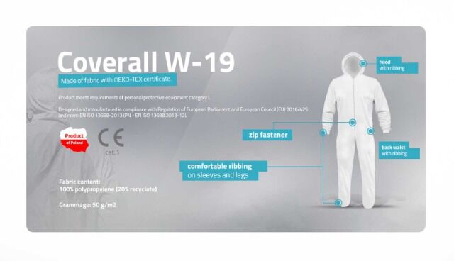 Overall W-19 Größe M