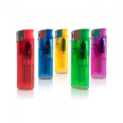 Einweg-Gasfeuerzeuge mit Flammenregulierung - MultiColor