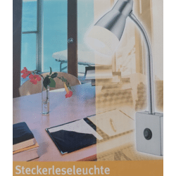 Steckerleseleuchte mit EIN-Aus Schalter