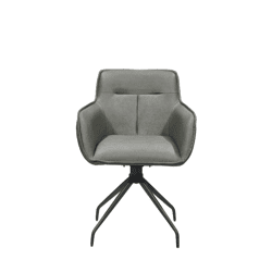 Upholstered chair gray