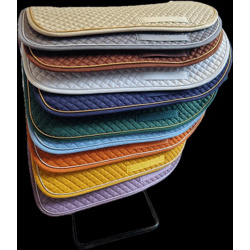 Schabracke Polster Decke für Pferde Satteldecke div. Farben 63x53 NEU