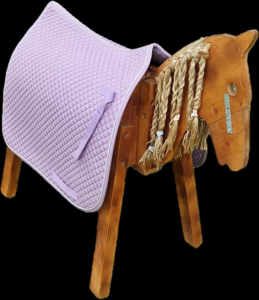 Schabracke Polster Decke für Pferde Satteldecke div. Farben 63x53 NEU