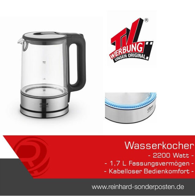 Wasserkocher Cuisine Edtion 