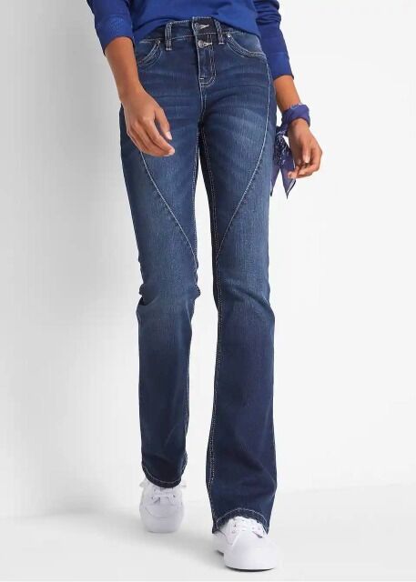 2.90 € pro Stück, Lagerbestand Damenjeans, geeignet für Frühlings-, Herbst- und Wintersaison, Textilien, Kleiderreste, Textil Restposten