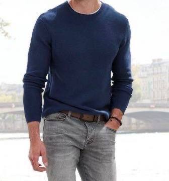 2.90 € pro Stück, Mix Herrenpullovern, geeignet für Winter-, Herbst- und Frühlingssaison, A-ware, Großhandel, RESTPOSTEN, Textilien Restpost