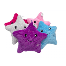 Leuchtkissen Stern Plüsch 35cm