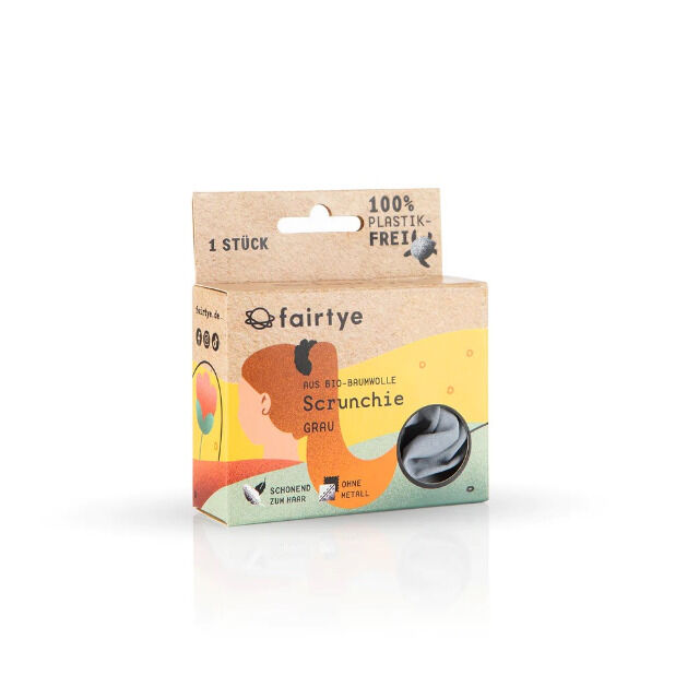 fairtye Scrunchie - Bio Baumwolle & Naturkautschuk 