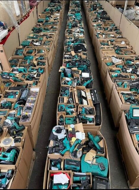 Vonroc Werkzeuge, Elektrowerkzeuge, nur Komplettabnahme, Ware NUR für Export ausserhalb der EU!!!