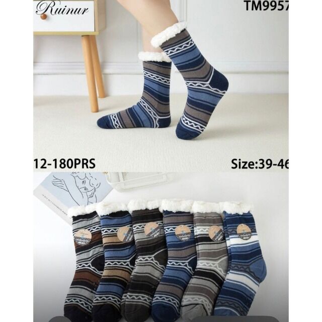 Damen Kuschel Thermo Winter Socken Mix Gr. 35-41 je 2,09 EUR