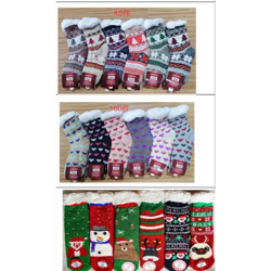 Damen Kuschel Thermo Winter Socken Mix Gr. 35-41 je 2,09 EUR