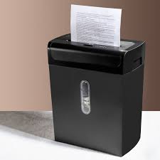 QUIGG Aktenvernichter LUS144 Kreuzschnitt Papier-,CD- und Kreditkartenschredder