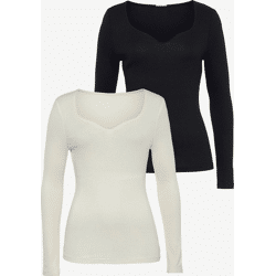 Zwei Damen-T-Shirts zum Preis von einem - Schneller Versand weltweit!