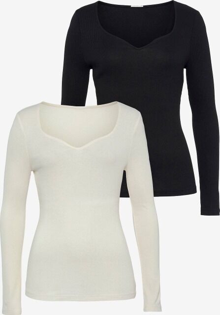 Zwei Damen-T-Shirts zum Preis von einem - Schneller Versand weltweit!