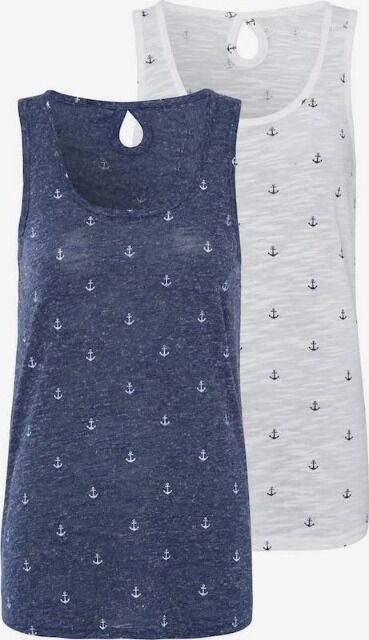 Neuer Artikel ab 2,30 € – Zwei Damen-T-Shirts zum Preis von einem, schnell verfügbar