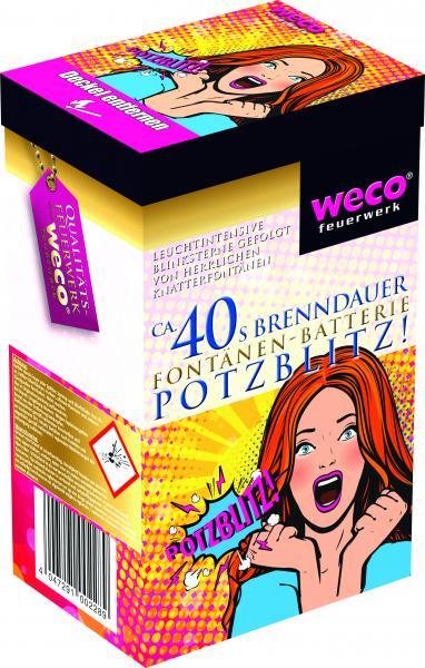 Potzblitz!, Fontänen Batterie Feuerwerk Silvester