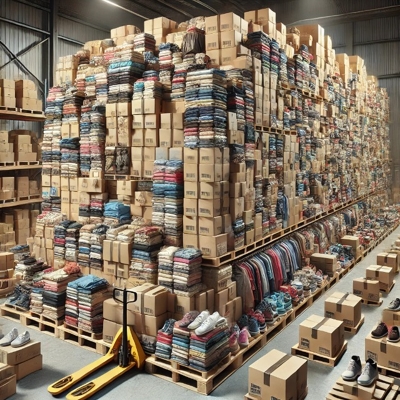 Restposten Damen, Herren und Kinder Textil & Schuhe