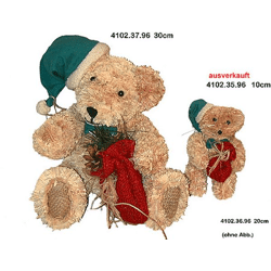 Strohbär groß, Deko für  Weihnachten Aktionsartikel 