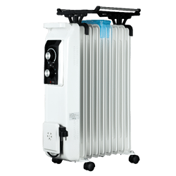 Elektroheizung Heizkörper Ölradiator 2000 Watt 9 Lamellen