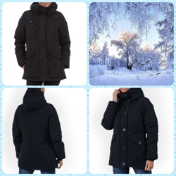  Natürliche Daunenjacke für Damen von WYTE