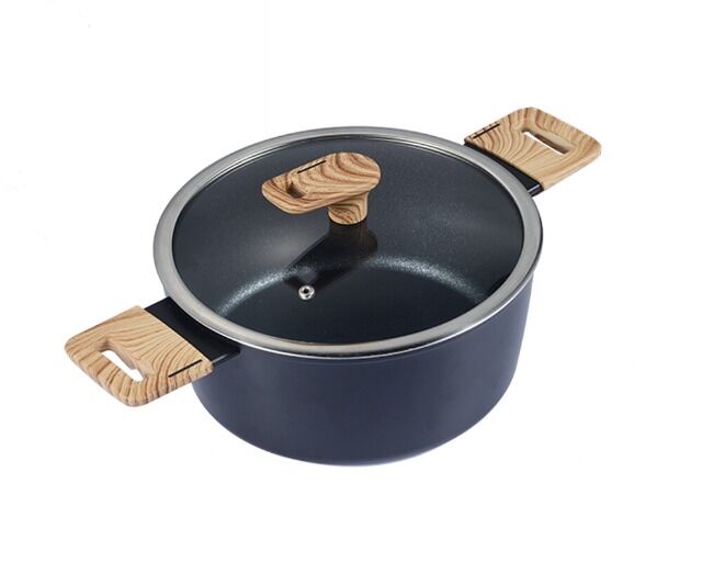 Bratentopf mit Deckel 20cm Maple Wood