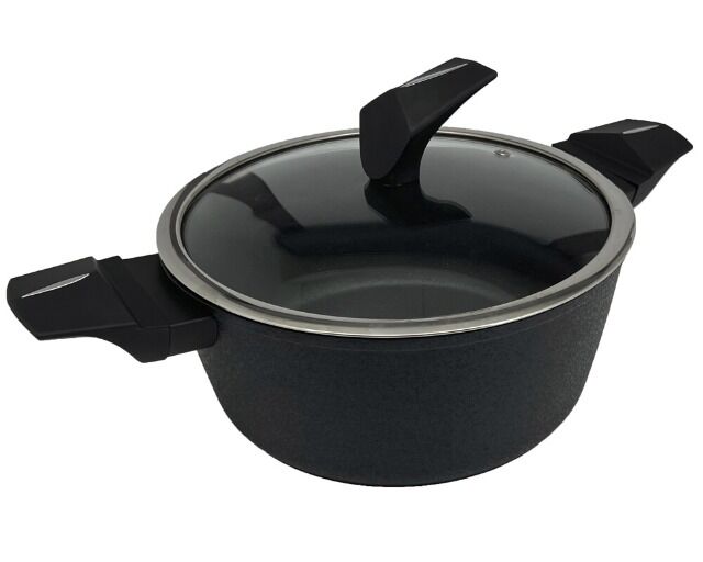 Bratentopf mit Deckel 24cm Serie Nika