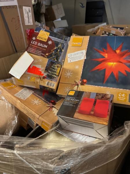  WEIHNACHTS MIXPALETTE  DISCOUNTER WARE  ELEKTRO HAUSHALT MIX