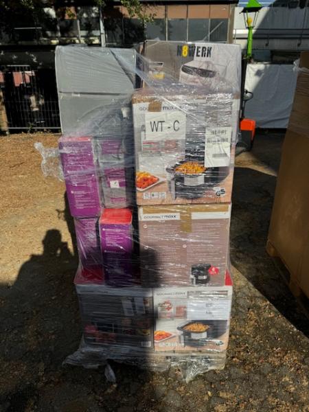 WUNDERTÜTEN MIXPALETTEN MISCHPALETTE. ELEKTRO HAUSHALT RETOUR