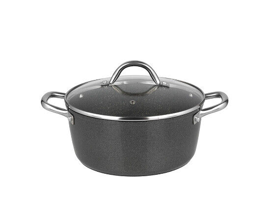 Bratentopf mit Deckel 24cm Serie Marie